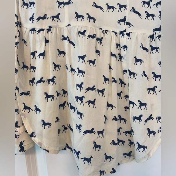 Maeve Horse Button Up from Anthropologie - Picture 7 of 7
